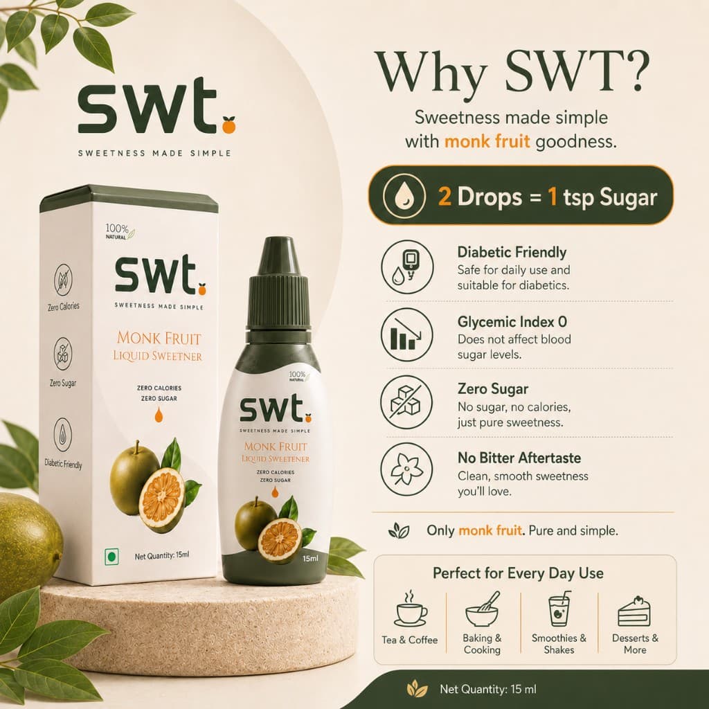 swt. monk fruit drops, styled
